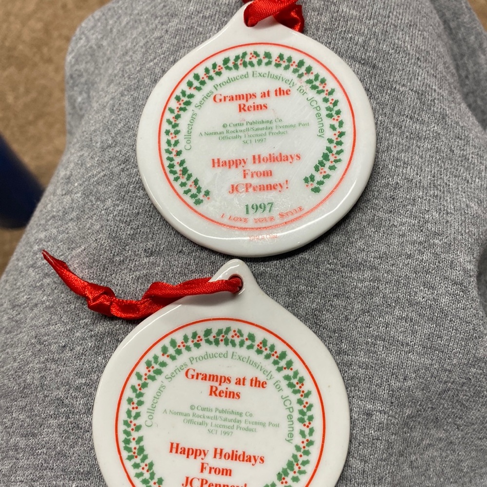 JCPenney ornaments anniversary